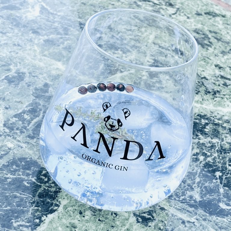 Panda verre gin
