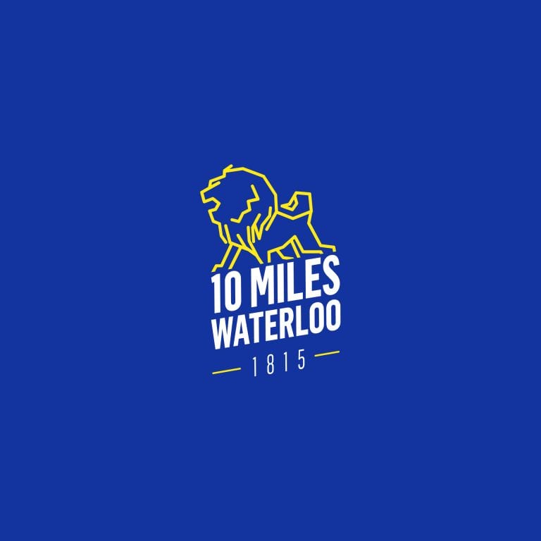 Logo 10 Miles Waterloo 1815
