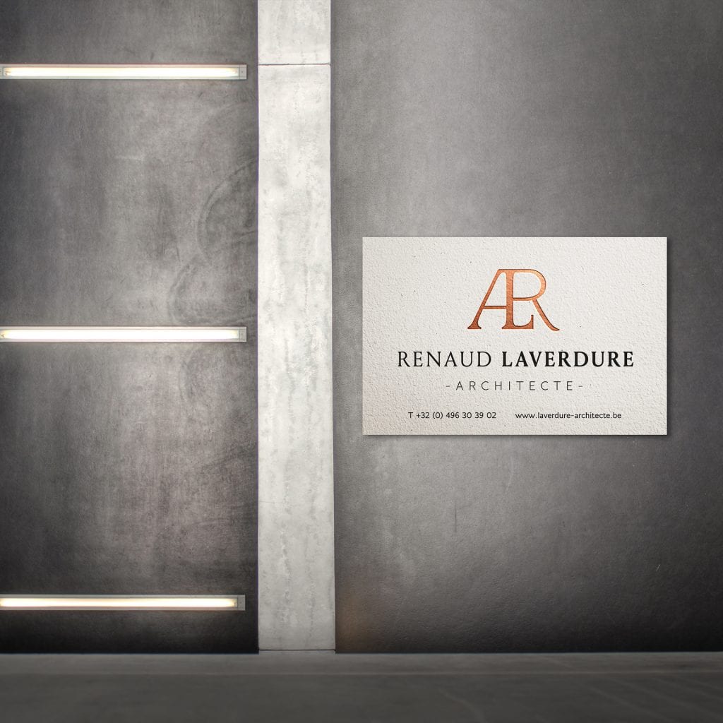 Architecte Renaud Laverdure logo