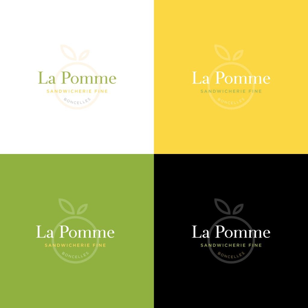 Logo La Pomme sandwicherie boncelles