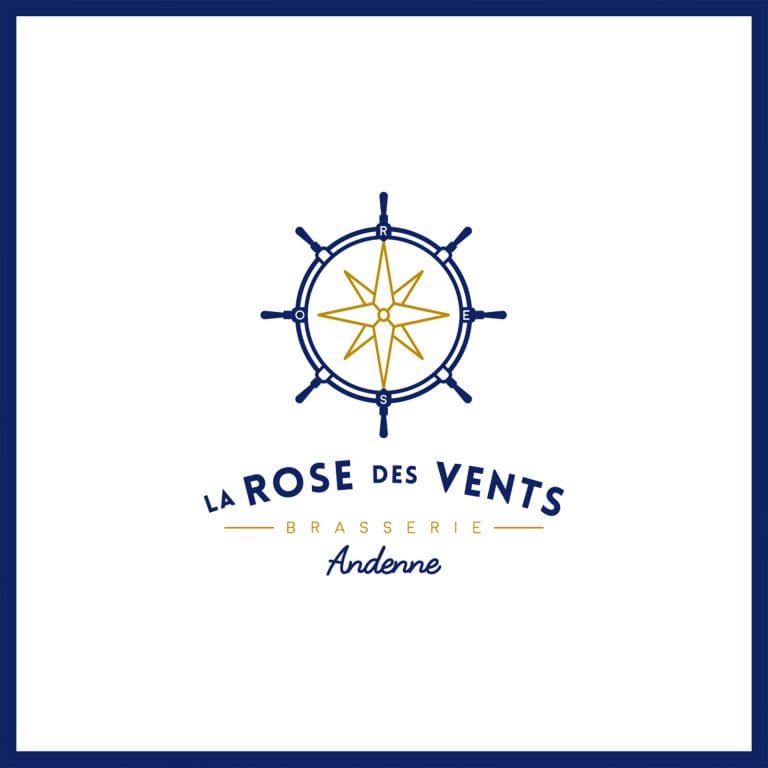 logo brasserie la rose des vents andenne