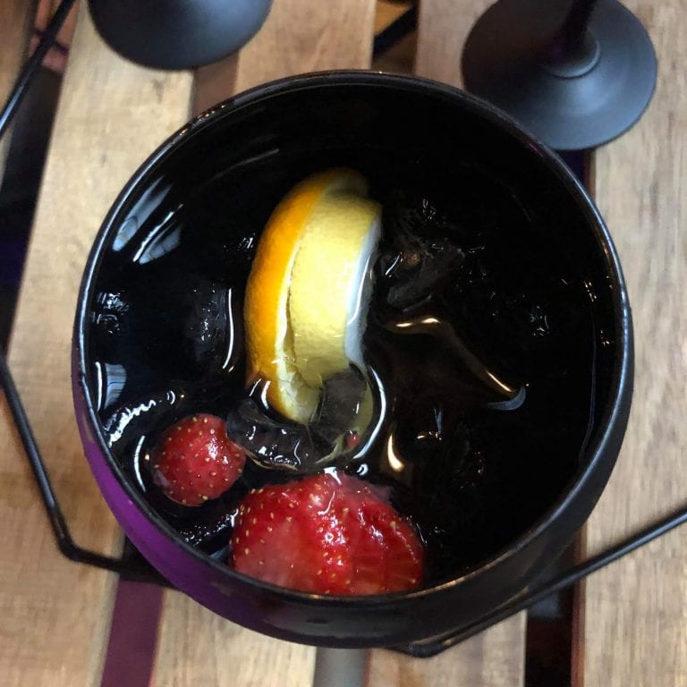 Verre de gin bulldog