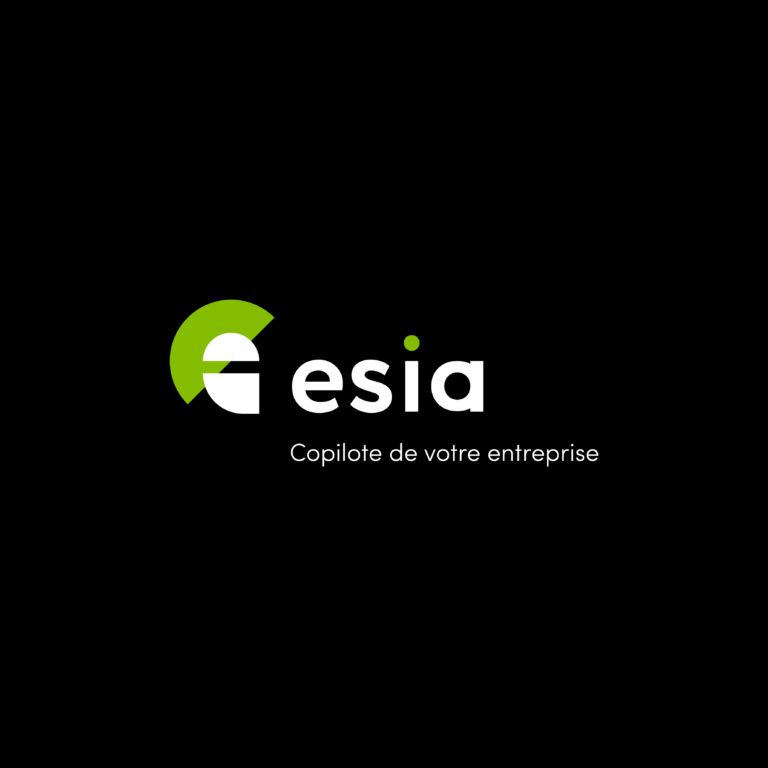 Creation de logo par gintlemen : Esia copilote de votre entreprise