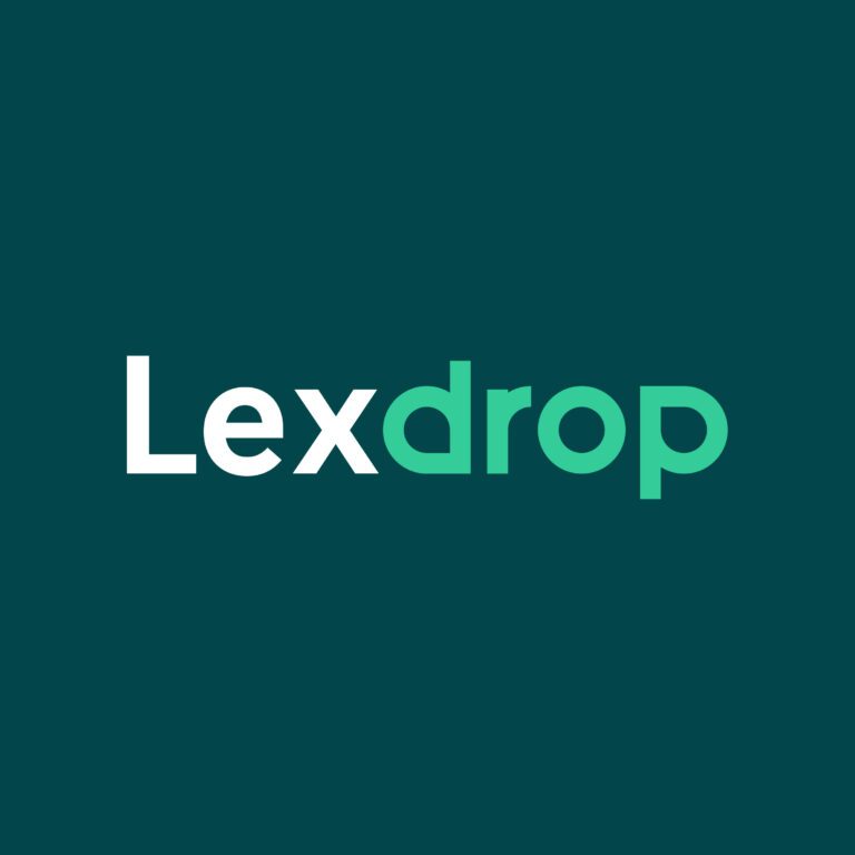 Lexdrop logo design Gintlemen
