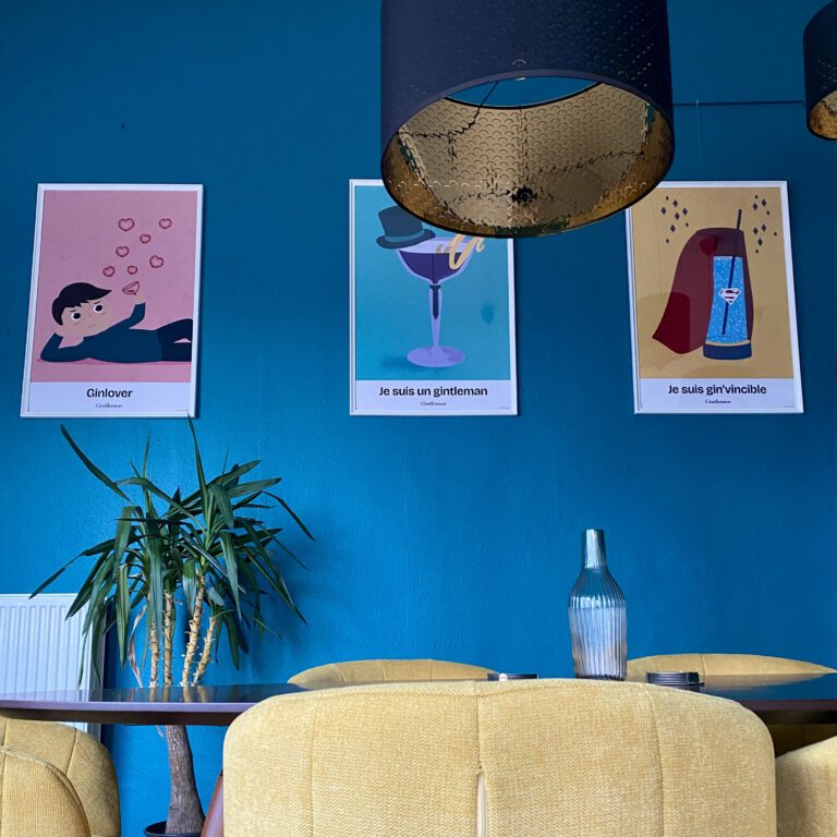 Cadre décoration Gintlemen