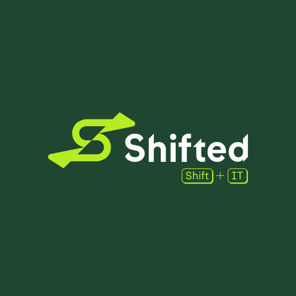 Shifted logo creation gintlemen